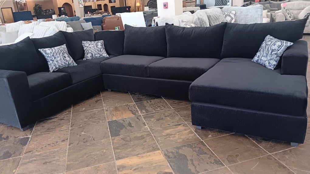 Black Sectional 
