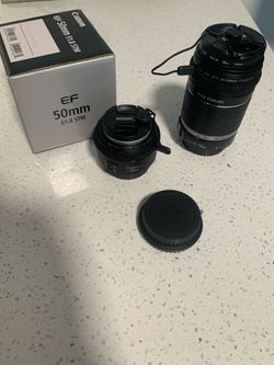 Canon camera lenses