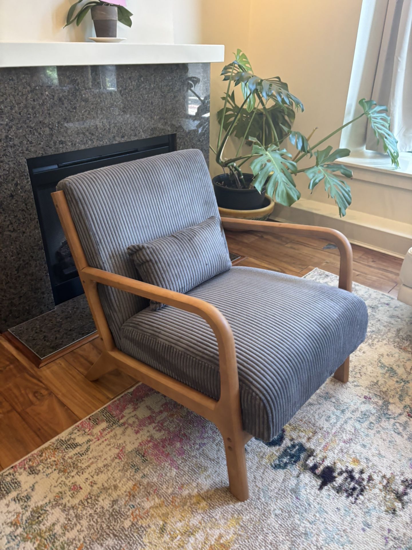 Gray Accent Chair