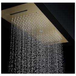 12"x36" LED Bluetooth Shower System 