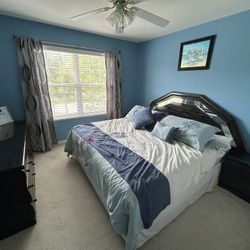 Gorgeous king size bedroom set worth over Several $thousands