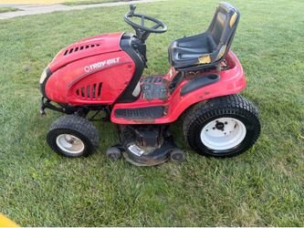 Riding lawnmower Troy built
