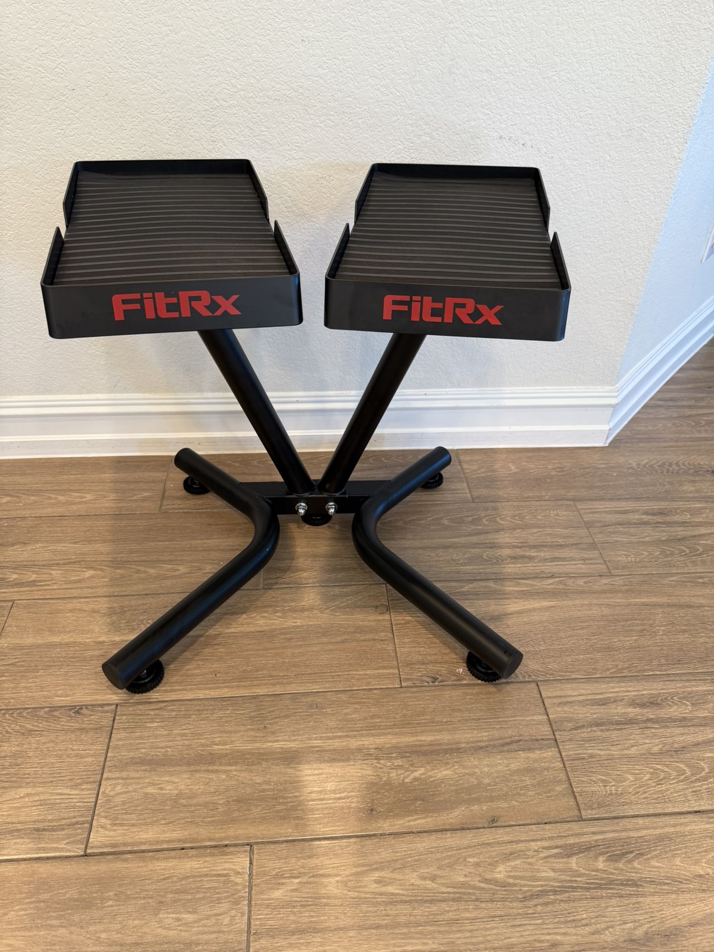 FitRx SmartRack Dumbbell Stand, Dumbbell Rack and Kettlebell Weight Rack Stand for Home Gym