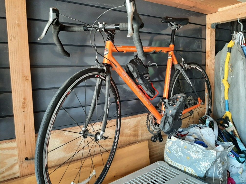 Motobecane Road Bike Carbon Fiber Forks And Seat Shimano