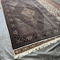6x9 Feet Handmade Persian Tabriz Rug 