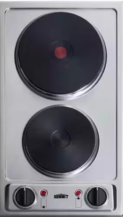 Electric cooktop 2 burners