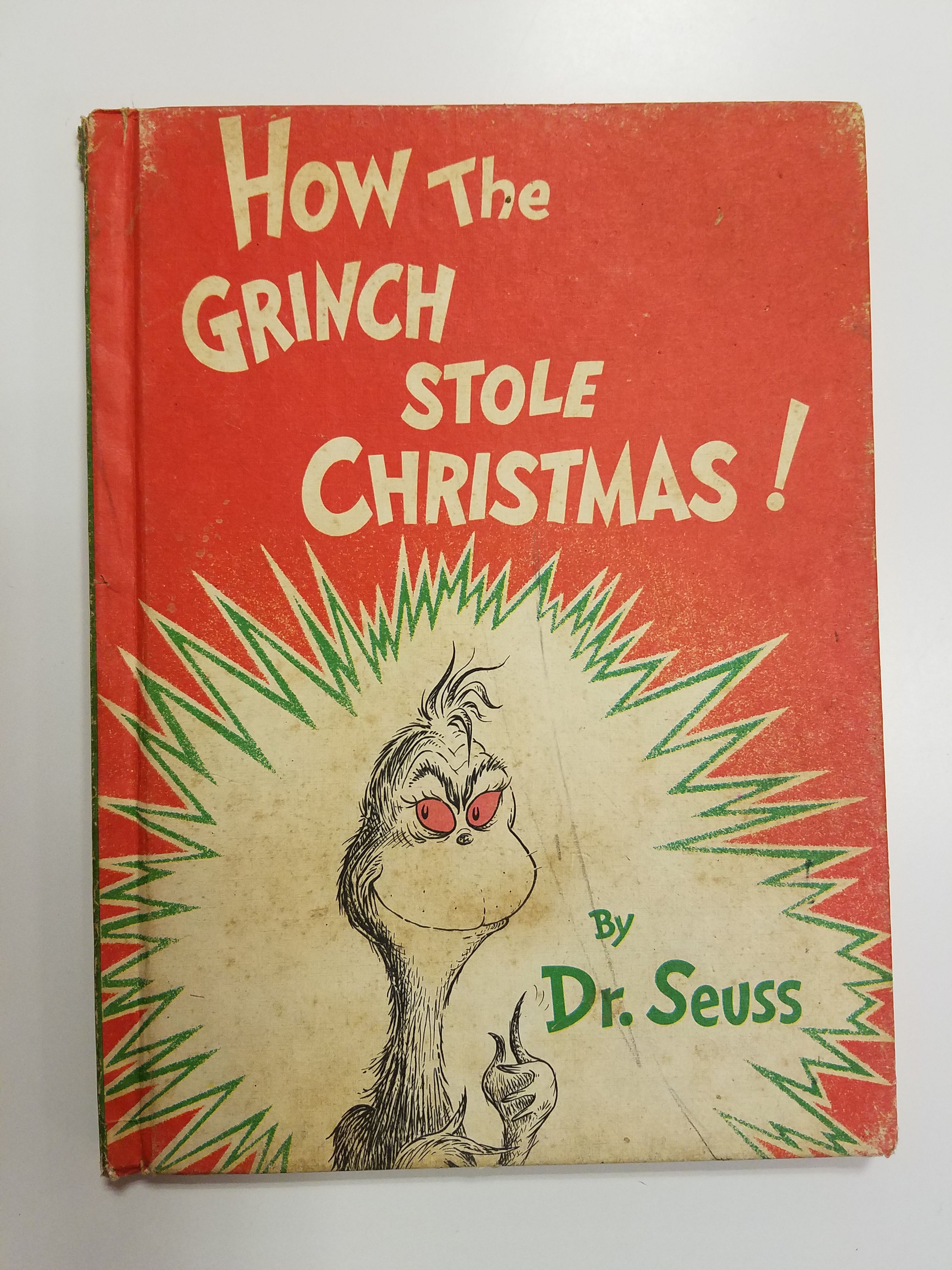1957 - 2nd printing - How the grinch stole christmas