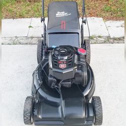 craftsman self propelled gas lawn mower with bag $250 firm