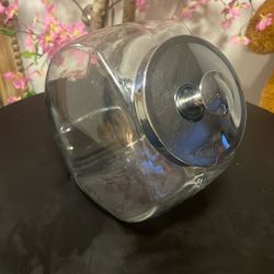 Large Jar Glass Canister
