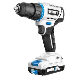 HART 20-Volt 1/2-inch Cordless Drill/Driver Kit