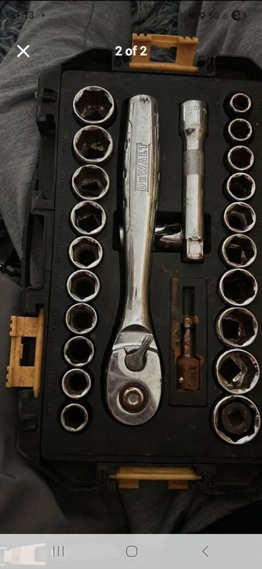 Dewalt Socket Set 