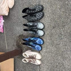 4 Pairs-Doc Marten Style Boots