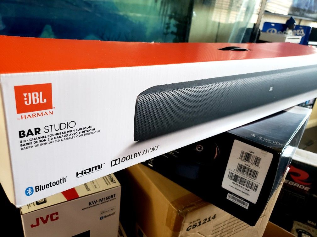 Jbl or samsung sound bar brand new