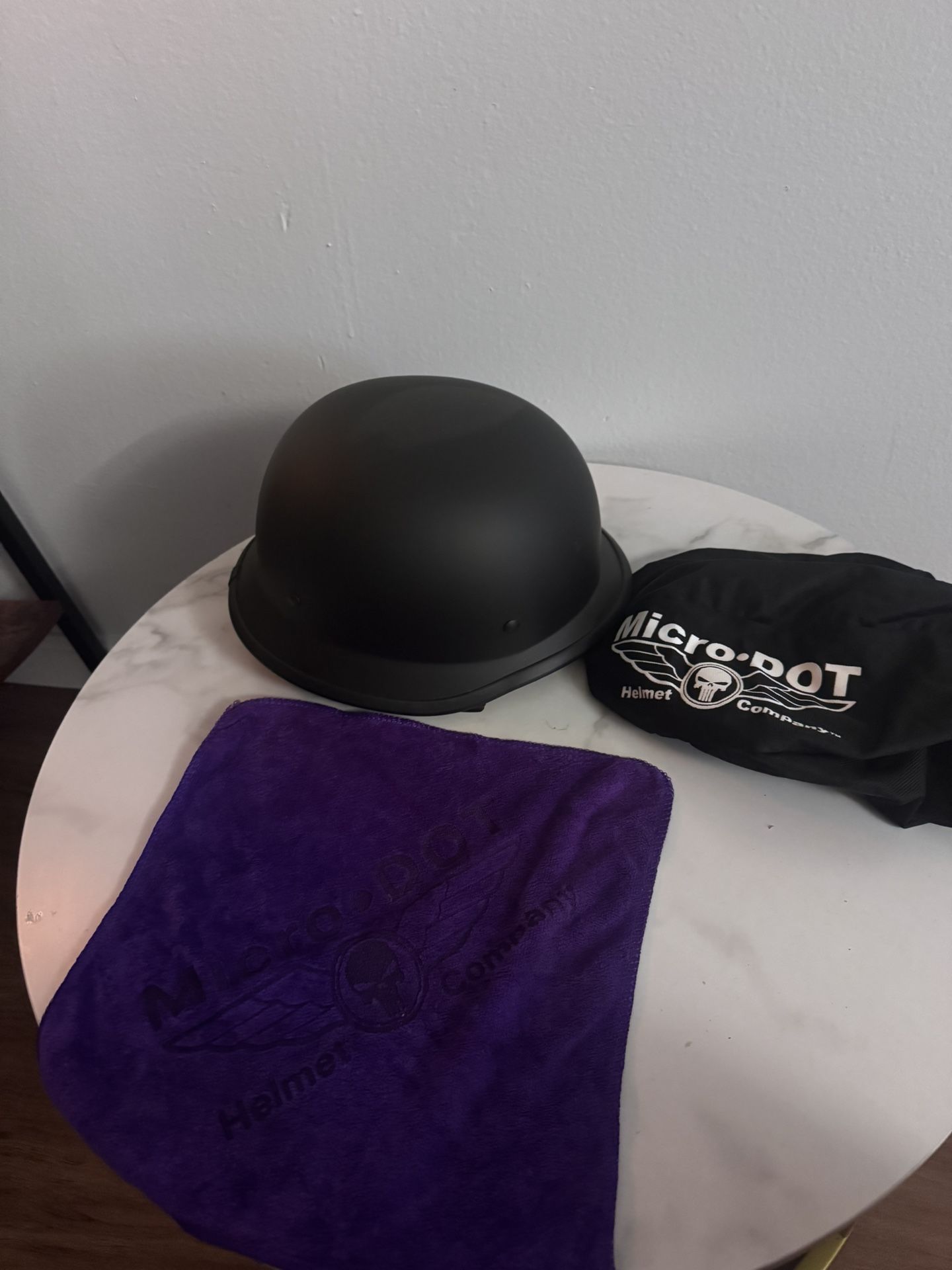 German Style Motorcycle Helmet by Micro DOT