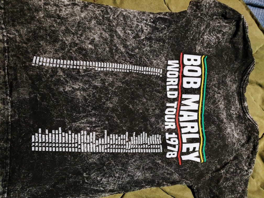 Bob Marley 1978 Tour Shirt for Sale in Griffith, IN OfferUp