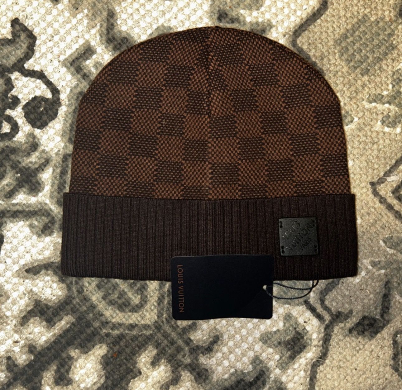 Louis Vuitton Brown Beanie 
