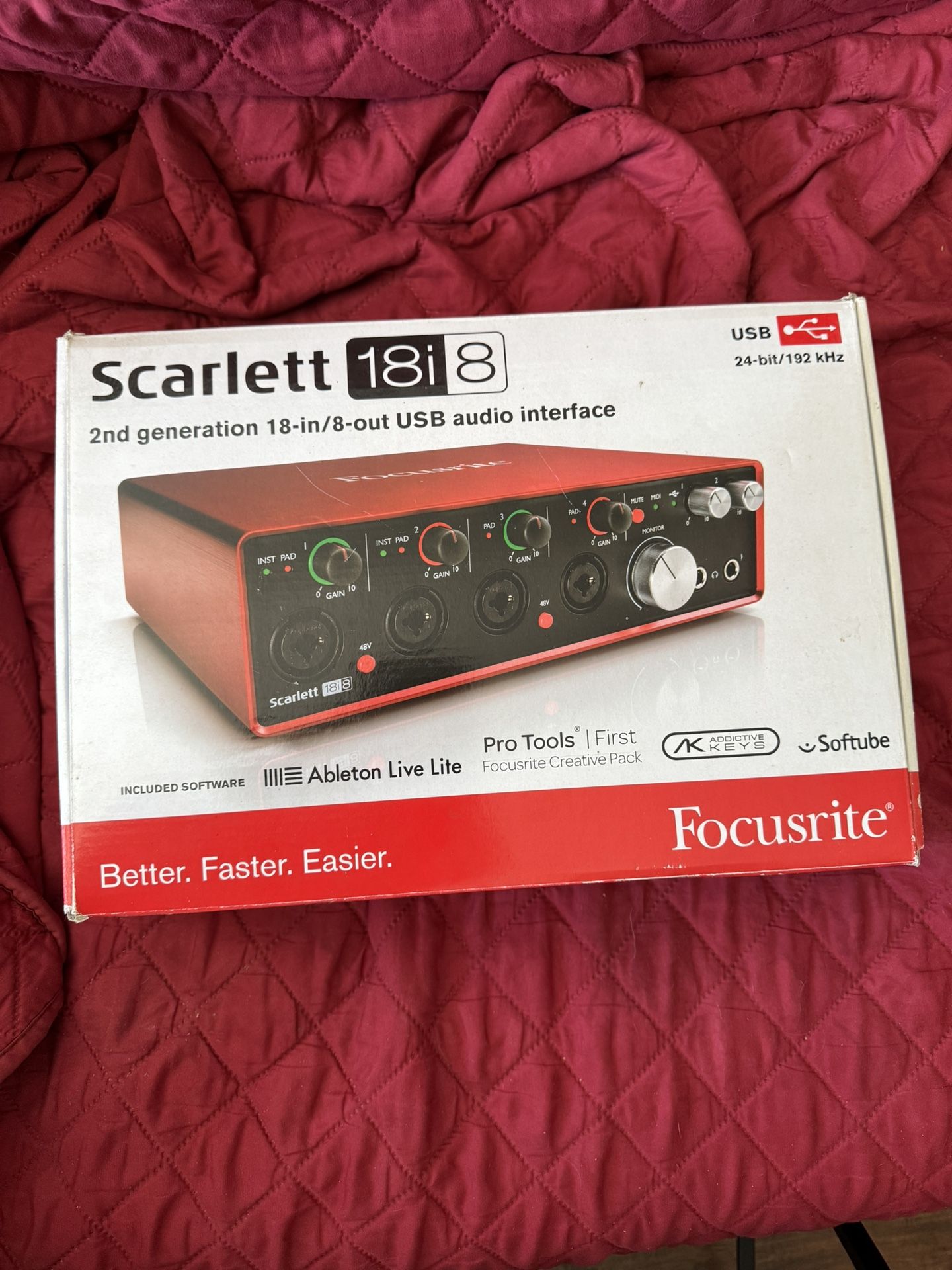 Focusrite Scarlett18i8 2nd Generation