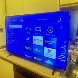 New 50” 4K Smart TV