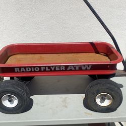 Vintage Radio Flyer ATW with pneumatic wheels and tires