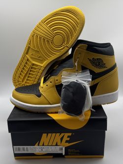 Nike Air Jordan 1 High Retro OG Pollen Yellow 555088-701 Men’s 9