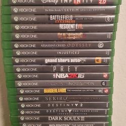 Xbox Games Lot Bundle