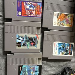 Nintendo Console with 9 games 