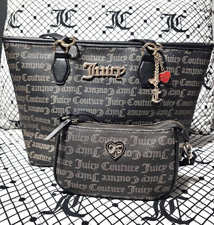 Juicy Large Handbag With Matching Wristlet Bag