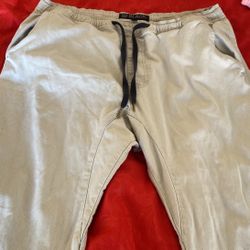 Kaki Joggers $3