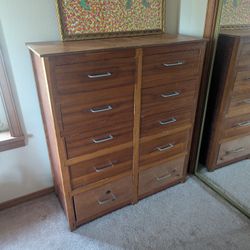 Wooden Dresser - $30
