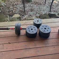 Set of weights