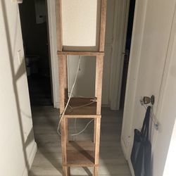 4ft Tall 3 Tier Rack Lamp