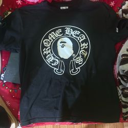 Bape X Chrome Baby Milo Tee