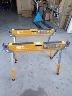 2 30 In. To 36 In. H Speed Horse XT ADJUSTABLE HEIGHT SAWHORSE WITH AUTO RELEASE LEGS