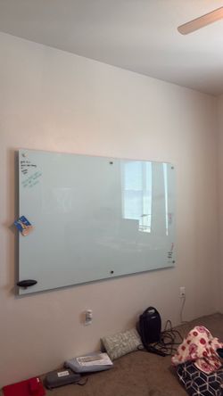 Quartet Glass Dry Erase Board 6ft x 4ft