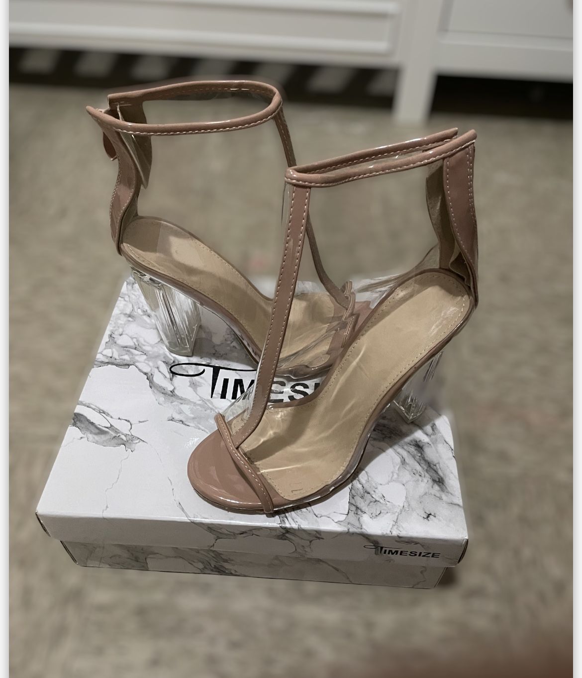 Clear Heels 