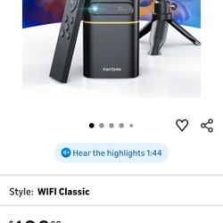 FATORK Mini Projector