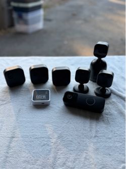 Blink Home Security Camera System – 3 Outdoor 4, 2 Mini, Doorbell, Pan-Tilt & Sync Module
