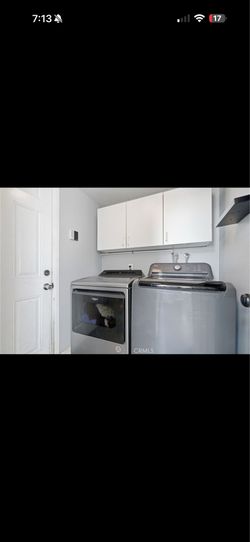 Washer and dryer