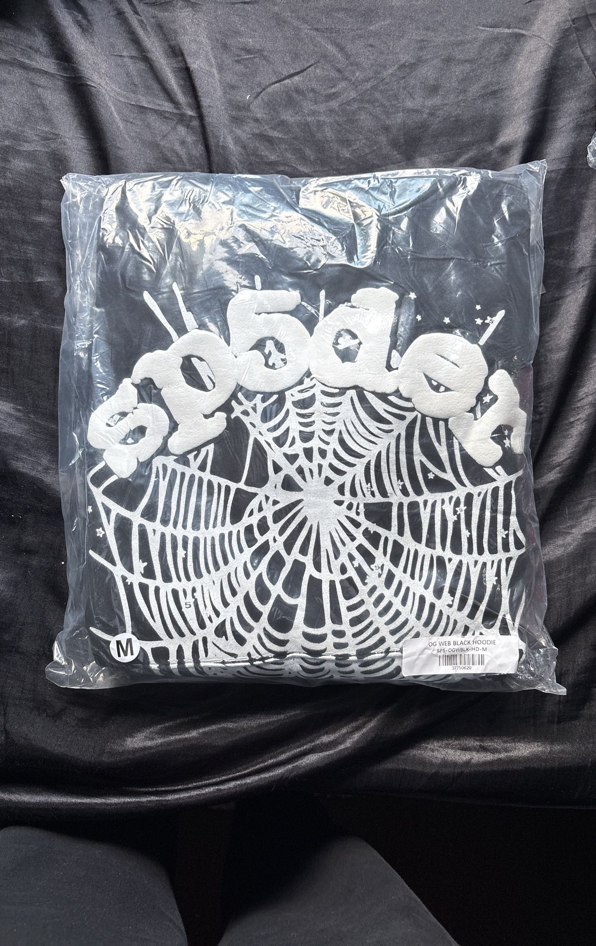Spider Hoodie OG Black