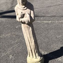 1940’s Saint Francis Cement Statue