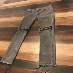 Levi’s 511 Custom Ripped Up Jeans