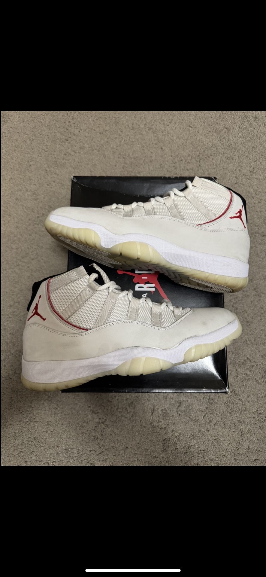 VNDS JORDAN 11 PLATINUM TINT SIZE 11