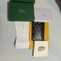 Goyard wallet stockx hot sale