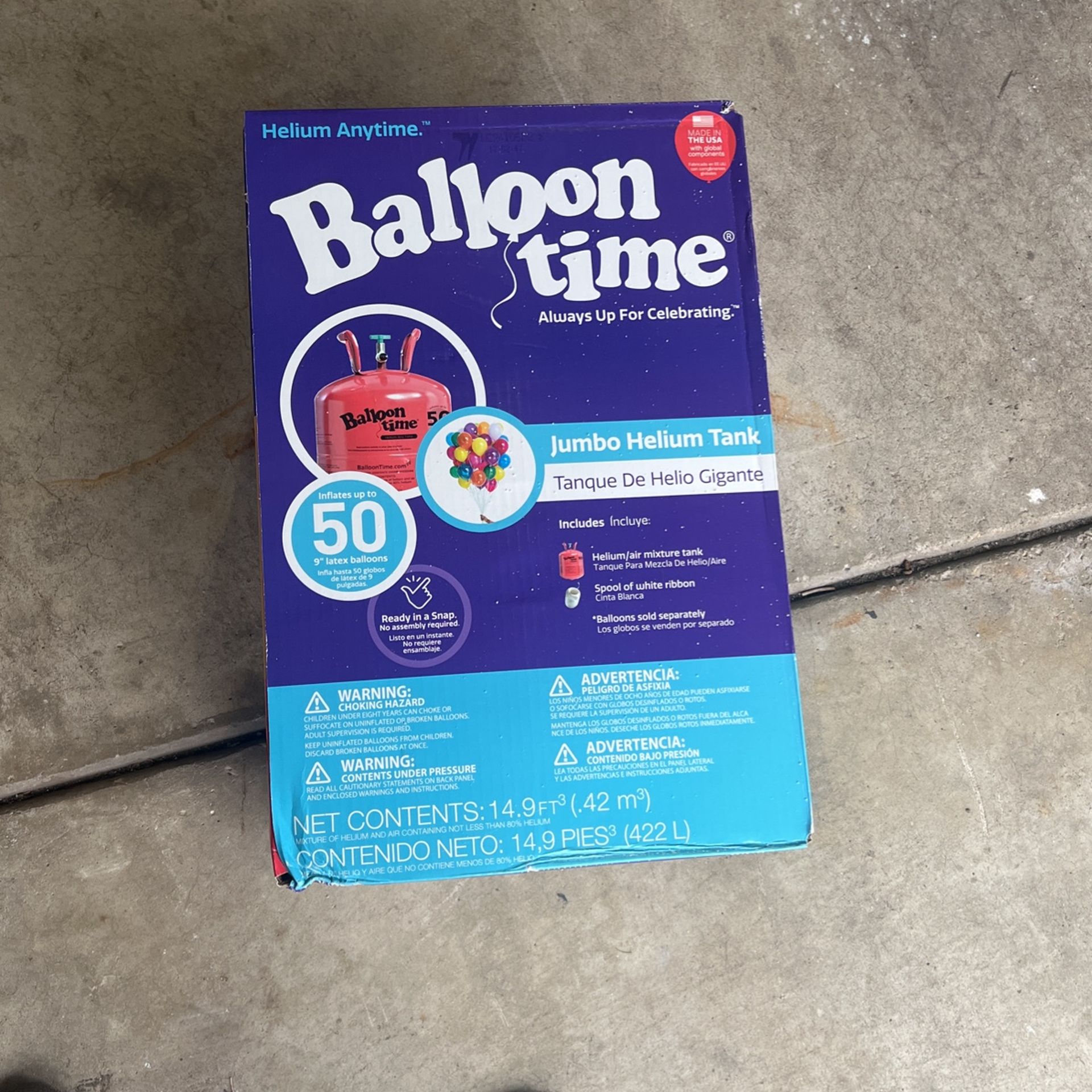 Helium Tank