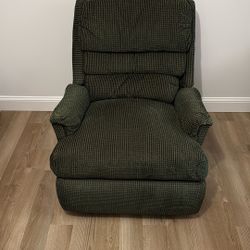 Dark Green Lazyboy Recliner
