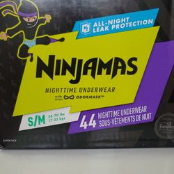 Ninjamas Nighttime Underwear 