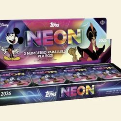 2026 Topps neon Hobby Box