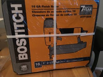 Bostitch 16 ga finish nailer