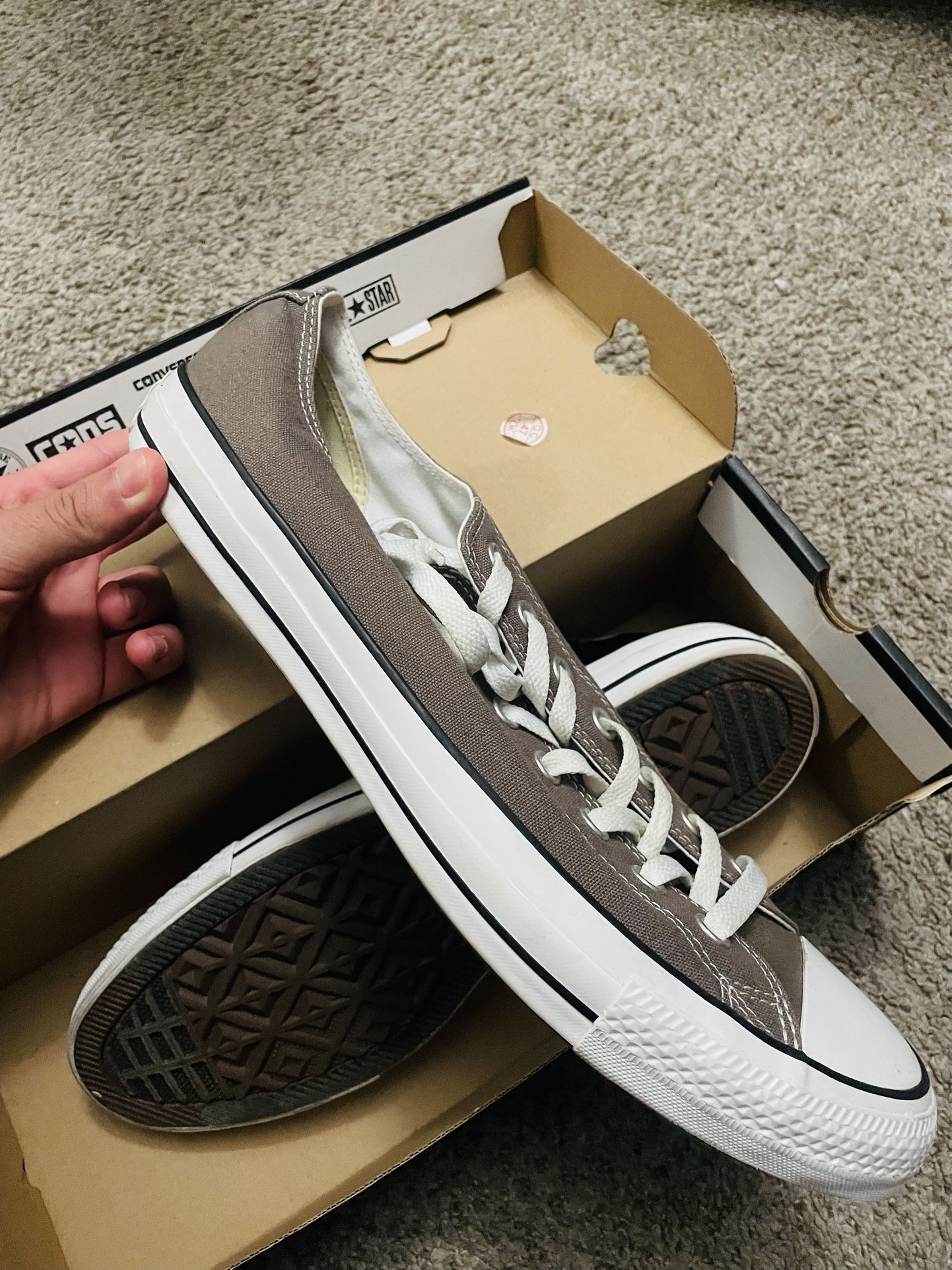 Converse All Star Brown Sz 15