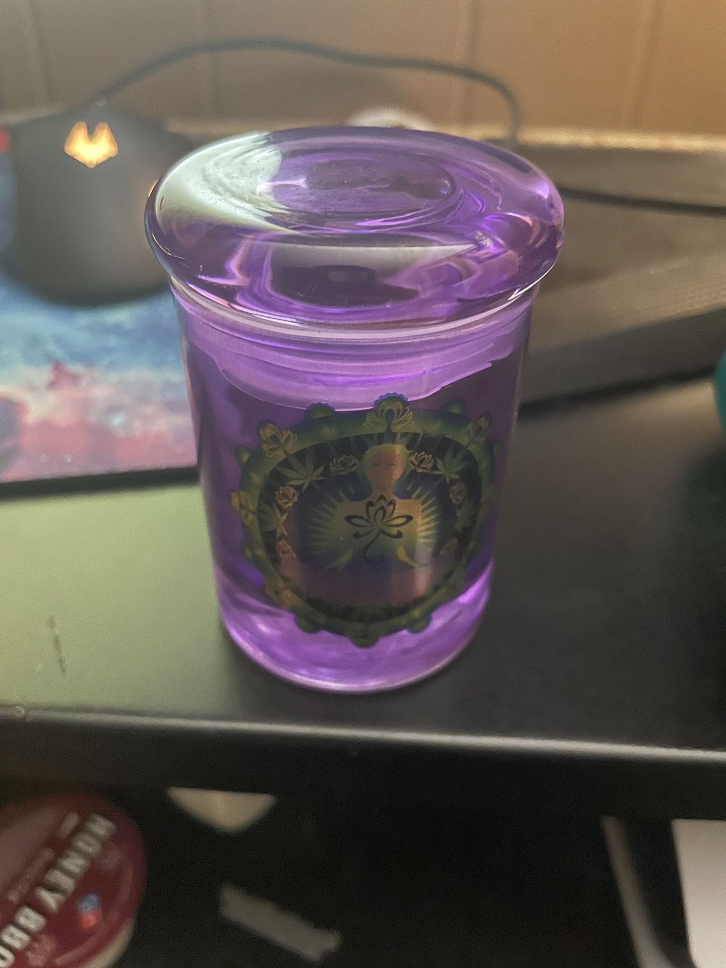 Glass Stash Jar Half Off